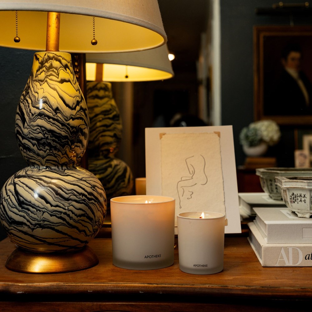 Hinoki Lavender 3-Wick Candle - PoshaBella