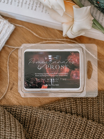 Pomegranates & Prose Wax Melt - PoshaBella