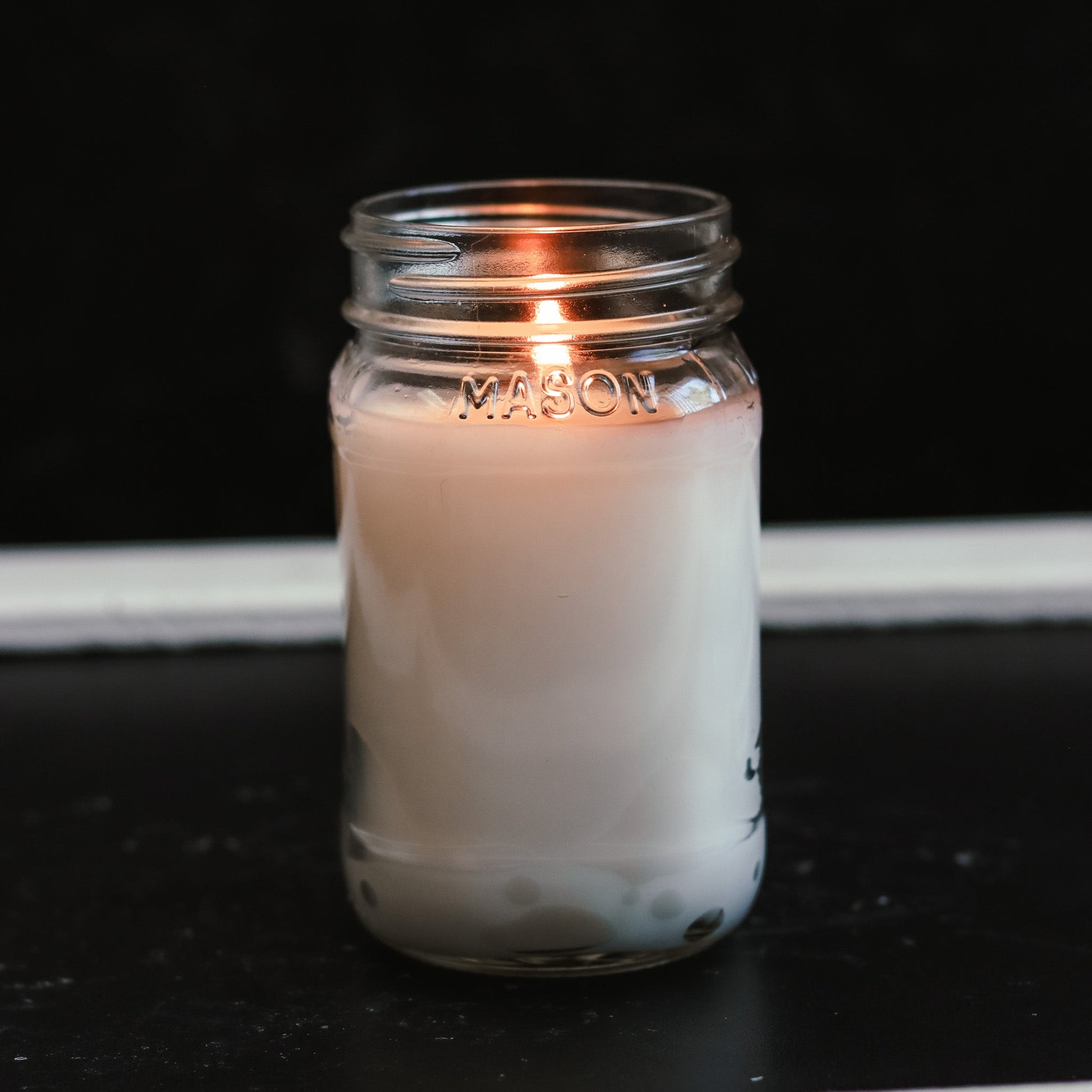 13 oz Mason Jar Soy Candle - Autumn Leaves - PoshaBella