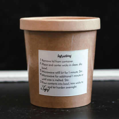 16 oz Candle Refill Kit - PoshaBella