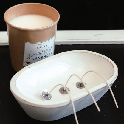16 oz Candle Refill Kit - PoshaBella