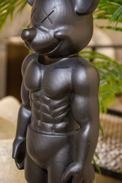 MickyMass Solid Wood Collectible Art Figure