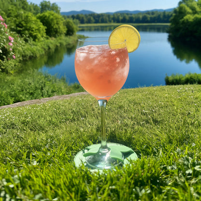 Wine Glass Slipper in Multicolors - PoshaBella