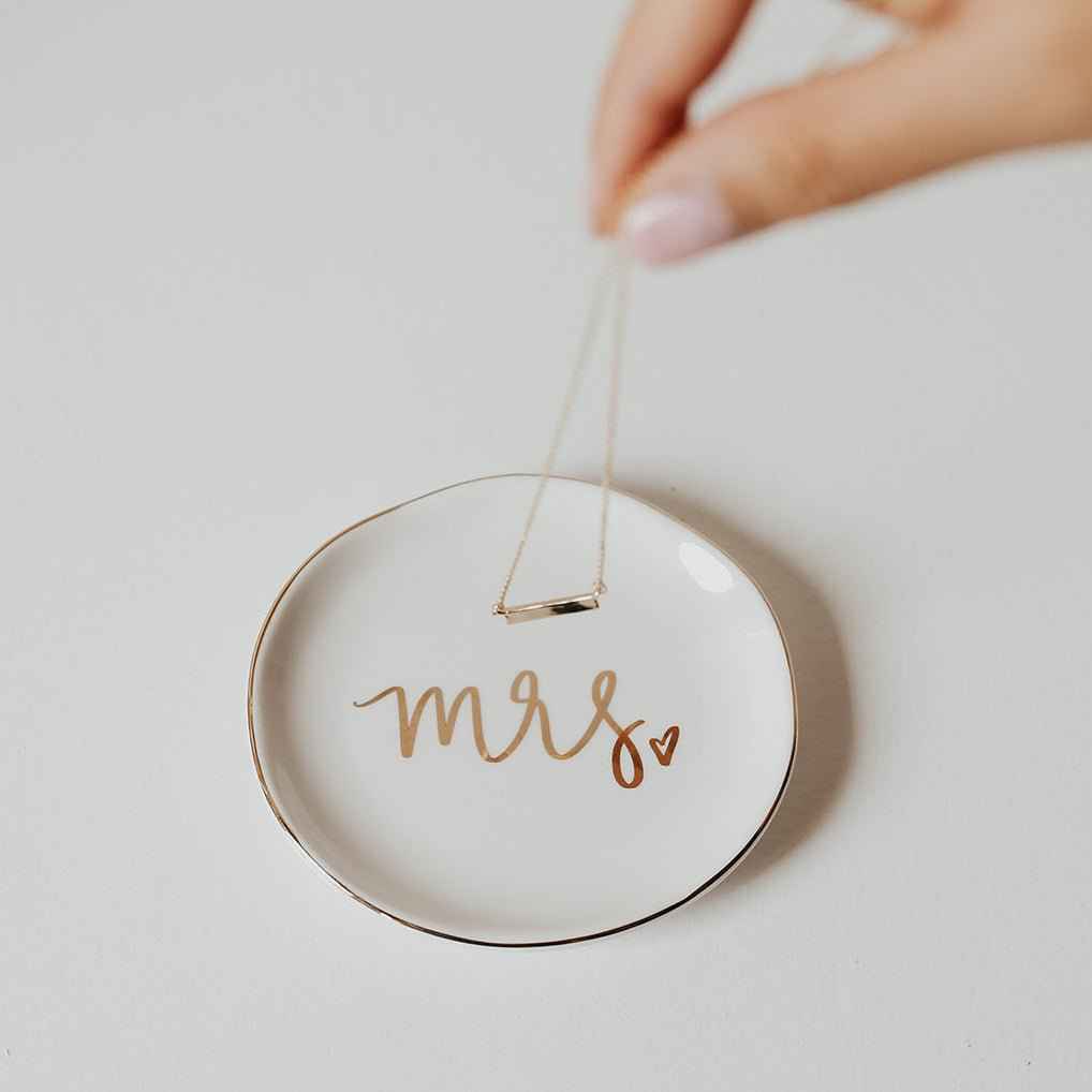 Mrs. Jewelry Dish