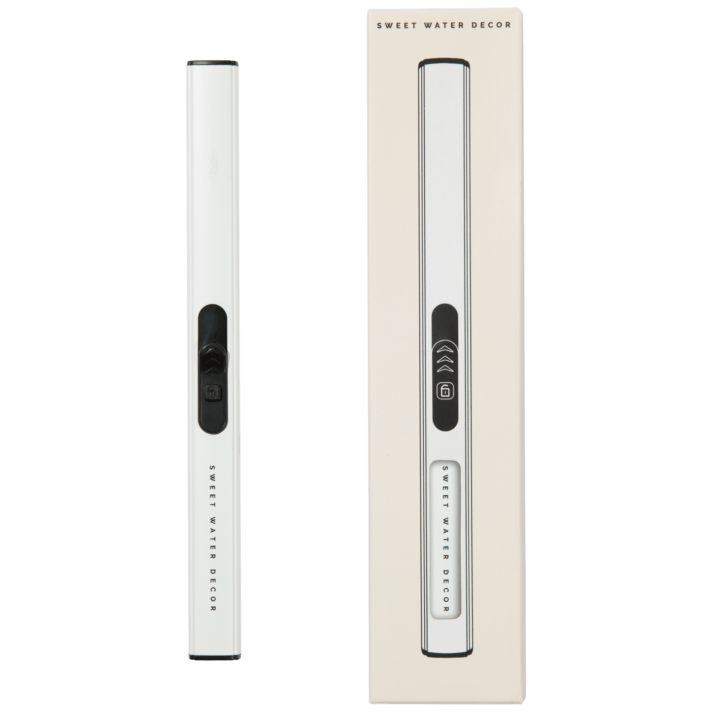 White Electric Lighter