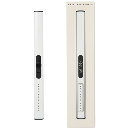 White Electric Lighter