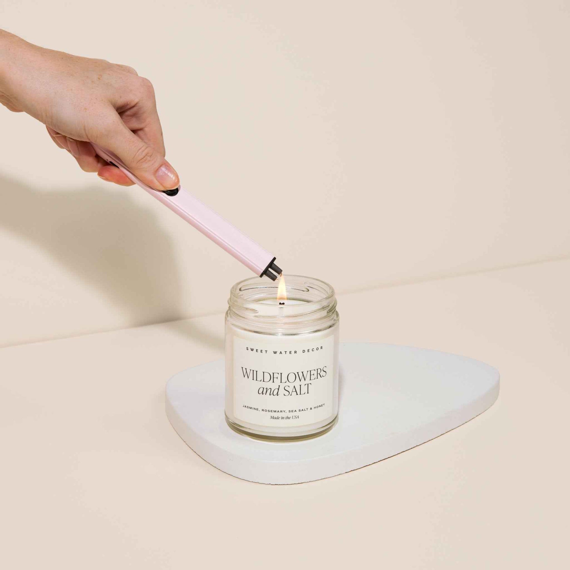 Blush Pink Electric Lighter