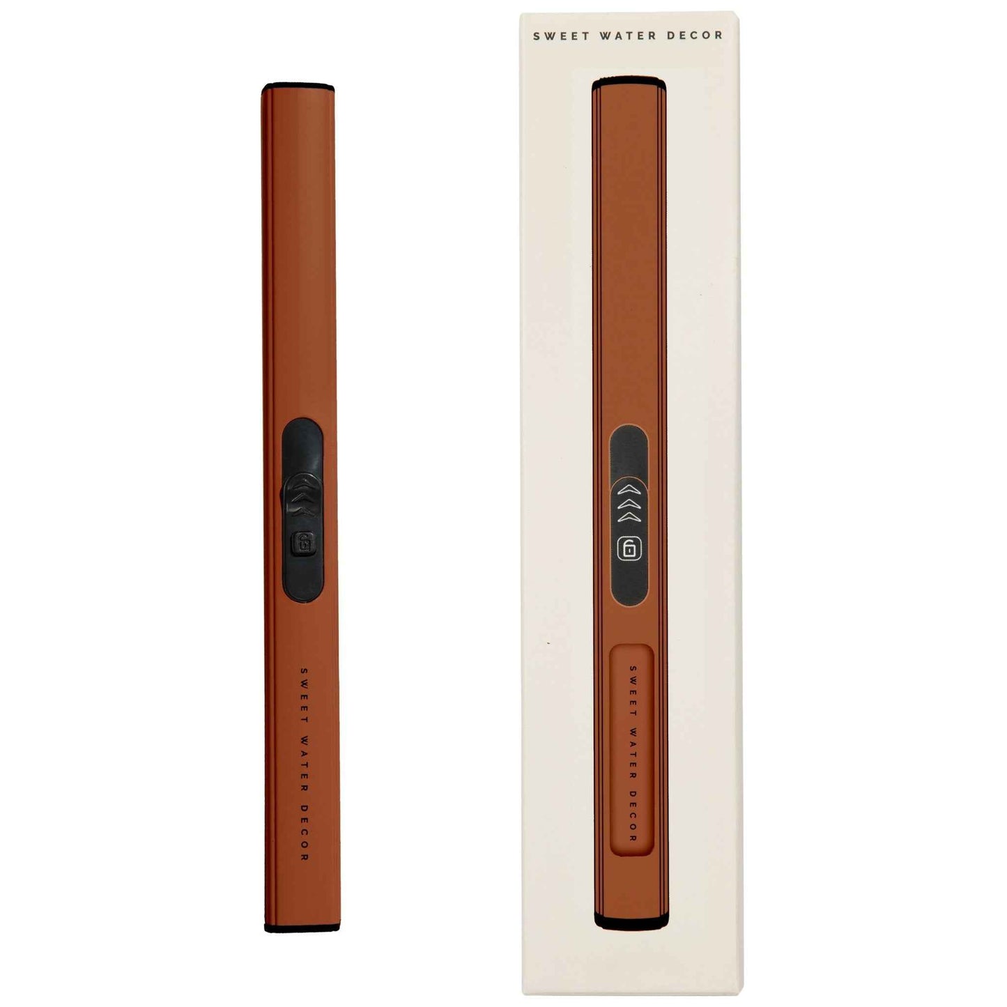 Burnt Orange Electric Lighter