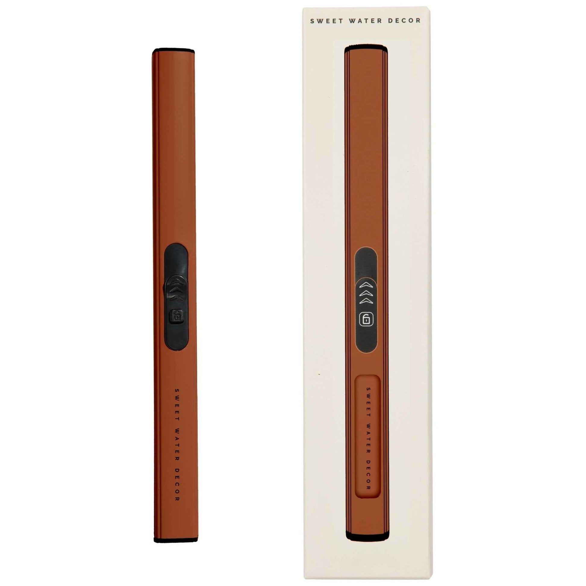 Burnt Orange Electric Lighter