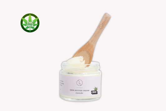 CBD Lavender Shea Butter Body Cream – Natural Moisturizer