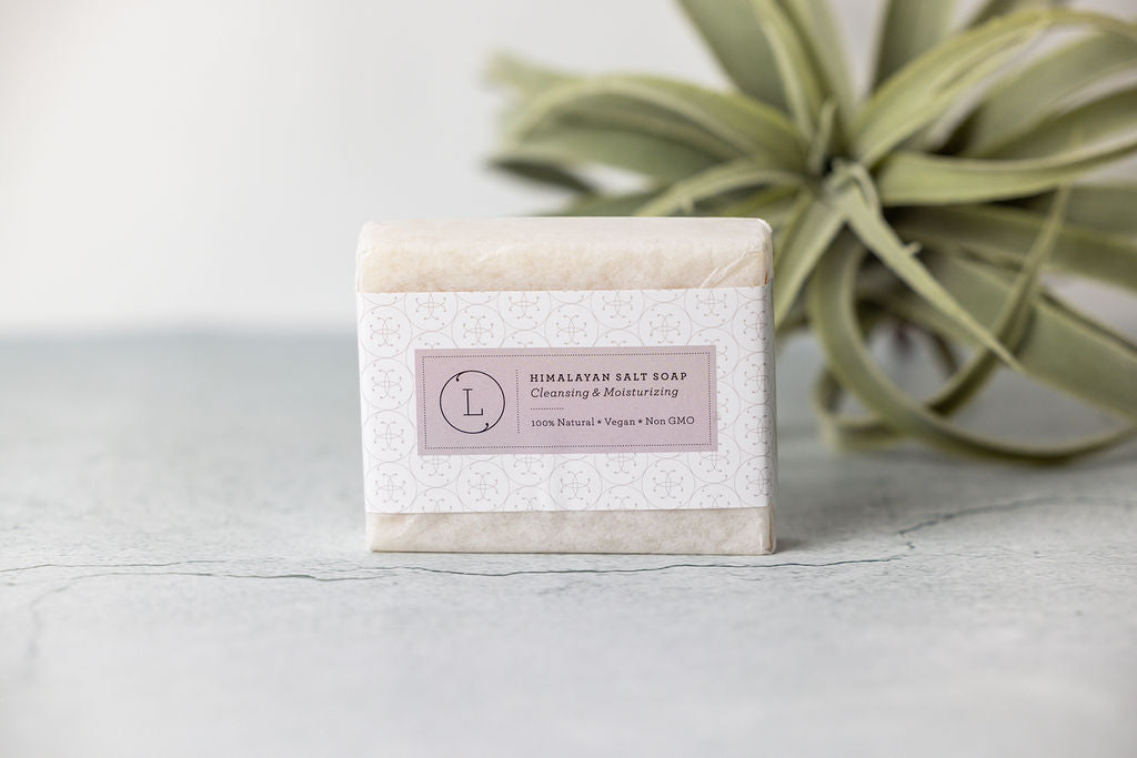 Himalayan Salt Soap Bars – Natural Unscented Vegan Set