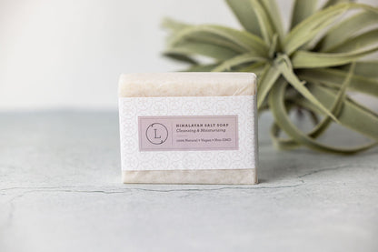 Himalayan Salt Soap Bars – Natural Unscented Vegan Set