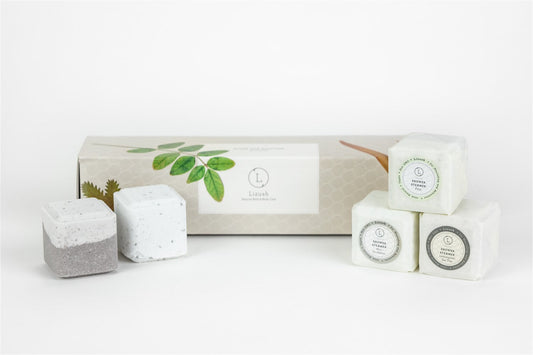 Earthy Shower Steamer Gift Box – 5 Natural Steamers