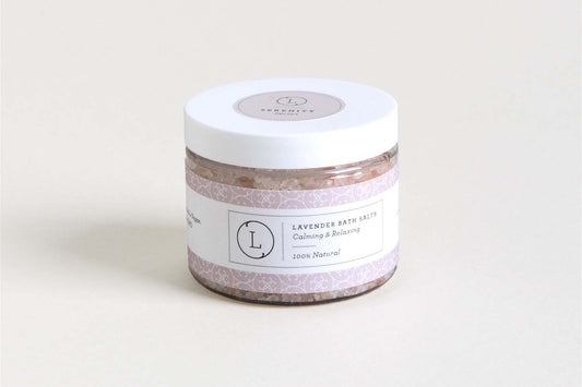 Lavender Bath Salt Soak – Epsom, Dead Sea & Himalayan Salts