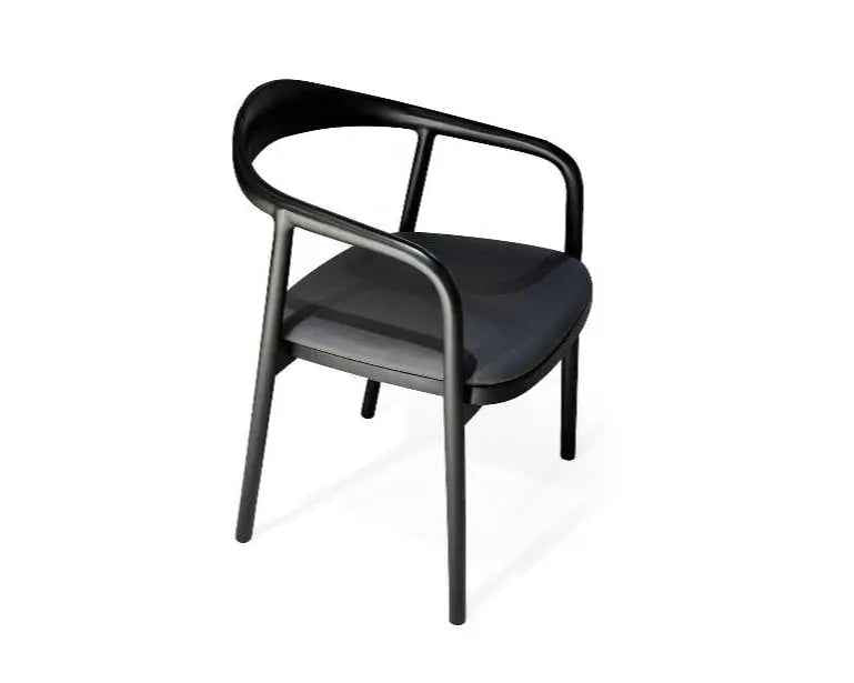 Luxury Solid Wood Chair Made Of Walnut C-2