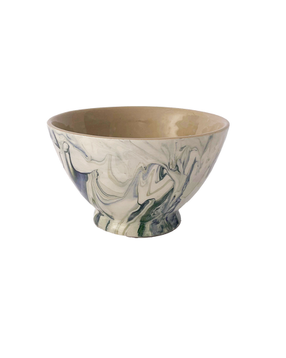 Marbled Ocean Ramen Bowl - Set of 4