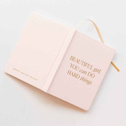 Beautiful Girl Fabric Journal