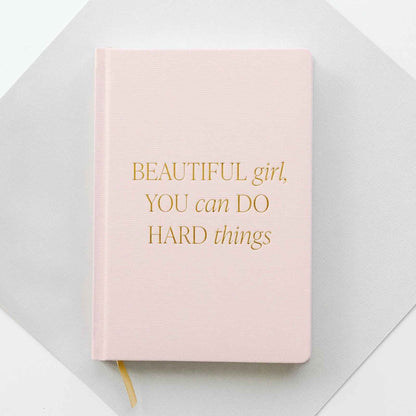 Beautiful Girl Fabric Journal