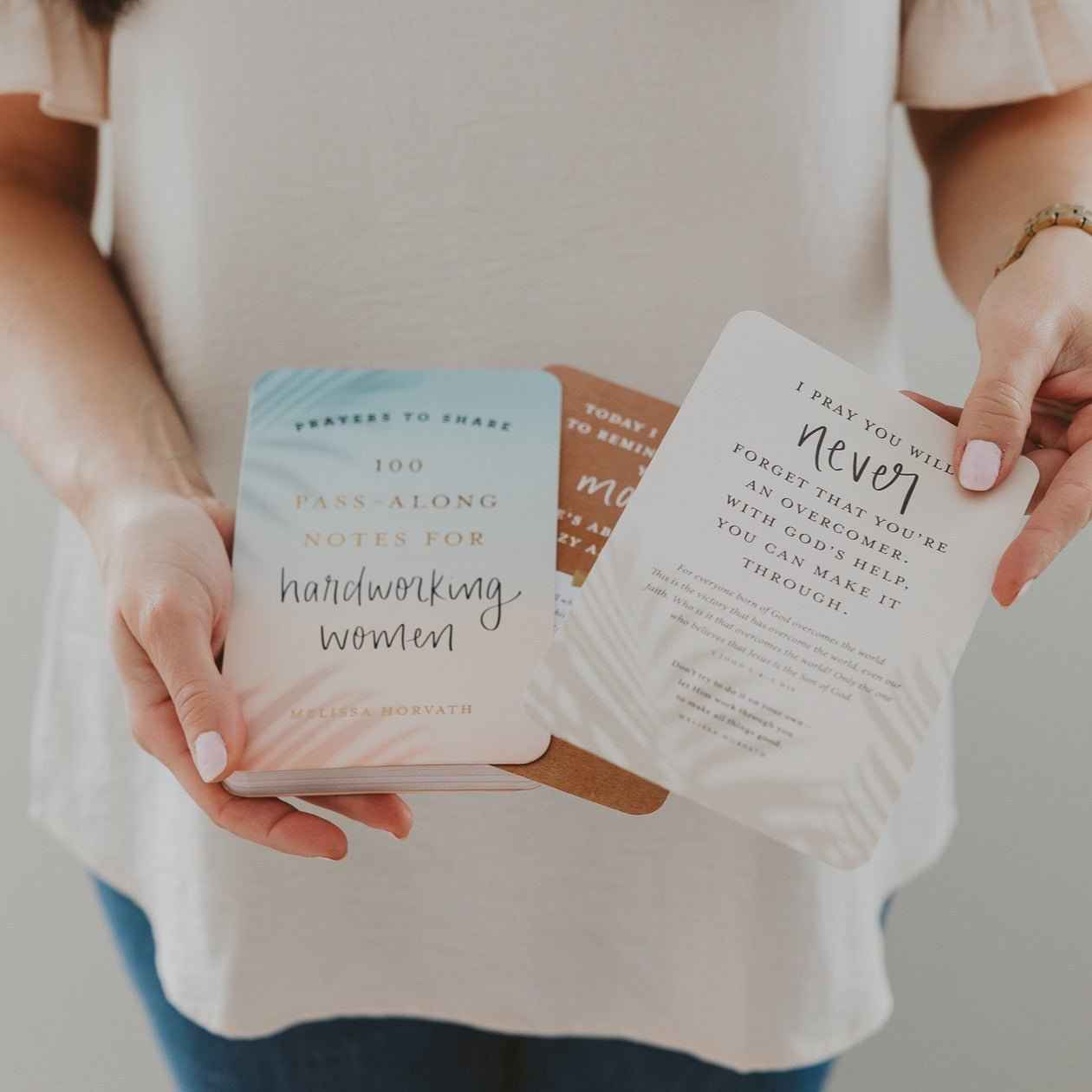 Prayers To Share - 100 Pass-Along Notes for Hardworking Women