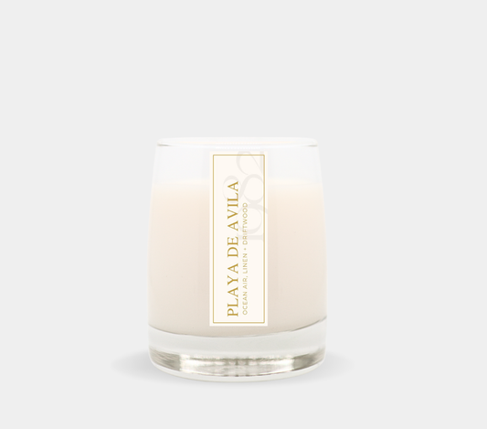Playa De Avila (8.5 oz Single Wick) - Notes: Soft Driftwood, Clean Linen & Crisp Ocean Air 1982 Candle Co.™