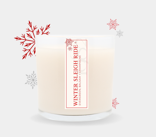 Winter Sleigh Ride (14oz) - Notes: Evergreen, Balsam Fir, Champagne Accord, Oakmoss 1982 Candle Co.™