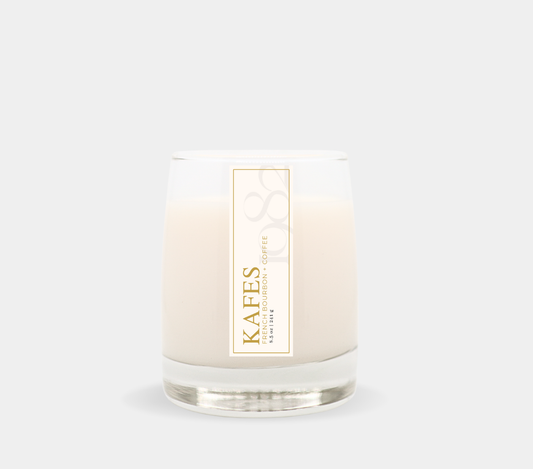 Kafes (8.5 oz Single Wick) - Notes: Roasted Coffee, French Bourbon, Caramel & Chocolate - PREVIOUSLY KNOWN AS "THE BARISTA" 1982 Candle Co.™