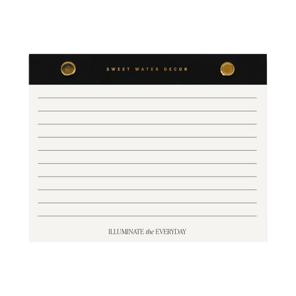 Small Gold Rivet Basic Notepad