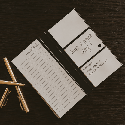 Portable Sticky Notes Booklet