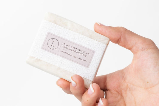 Himalayan Salt Soap Bars – Natural Unscented Vegan Set