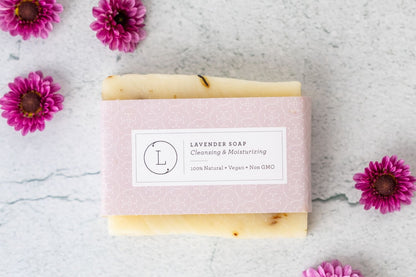 Natural Handmade Soap Bars with Essential Oils – Choose a Scent