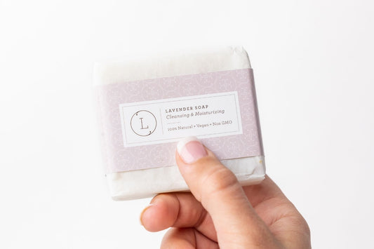 Lavender Handmade Soap Bars – Natural Vegan Set