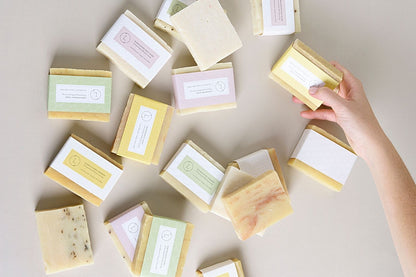 Natural Handmade Soap Bars with Essential Oils – Choose a Scent