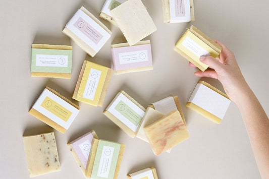 Natural Handmade Soap Bars with Essential Oils – Choose a Scent