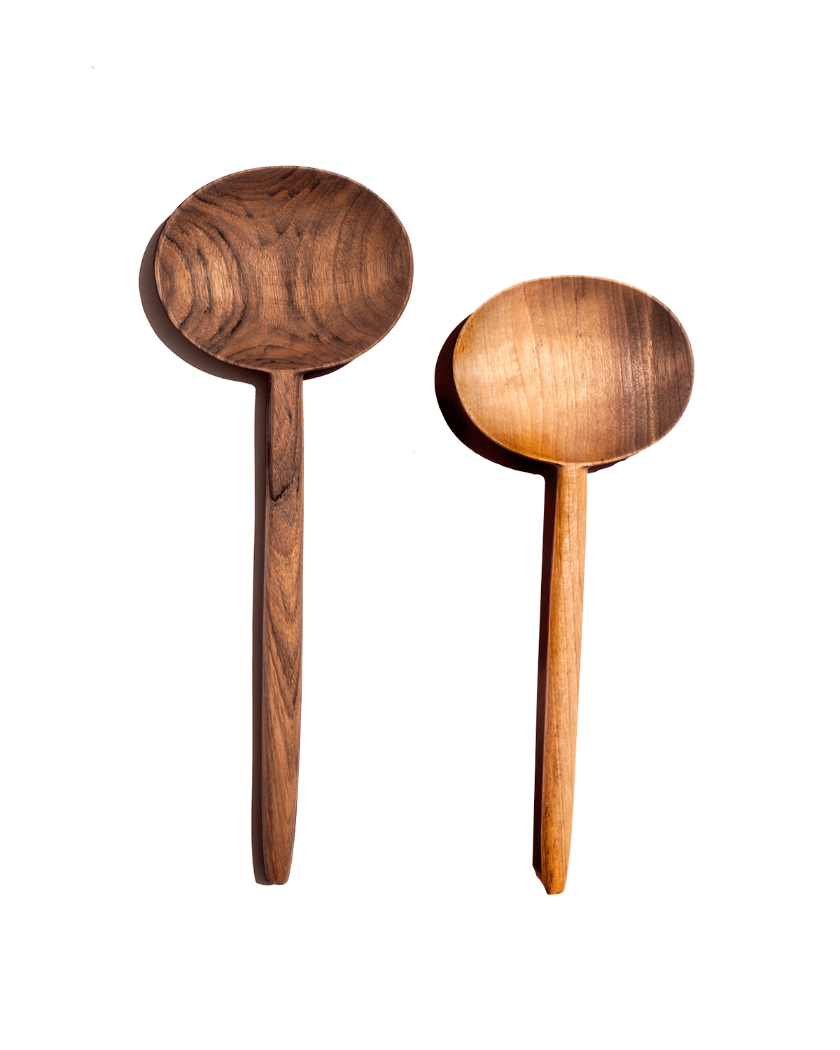 Walnut Oval Spoon - PoshaBella