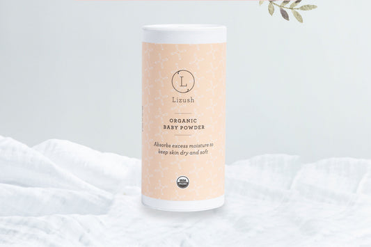 USDA Organic Baby Powder – Talc-Free, 2-Pack