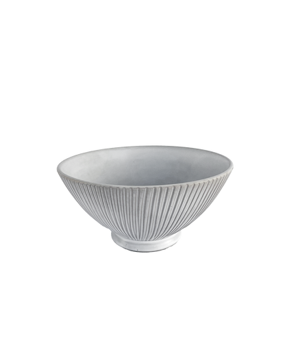 Cloud Lines Large Serving Bowl - PoshaBella