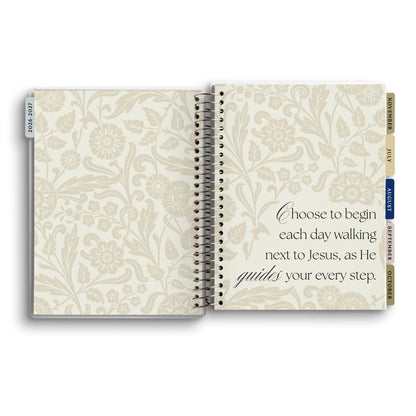 Walking with Jesus All Day, Every Day 2026-2027 18 Month Planner