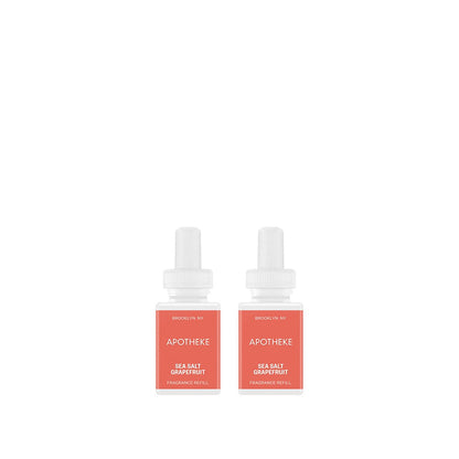 Sea Salt Grapefruit Pura Smart Scent Fragrance Refill, Set of 2 - PoshaBella