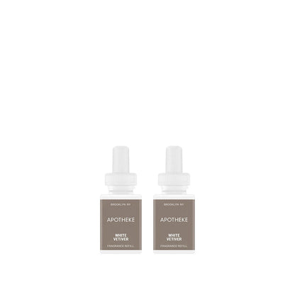 White Vetiver Pura Smart Scent Fragrance Refill, Set of 2 - PoshaBella