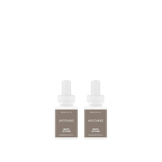 White Vetiver Pura Smart Scent Fragrance Refill, Set of 2 - PoshaBella