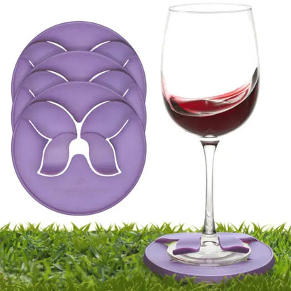 Wine Glass Slipper Set - PoshaBella
