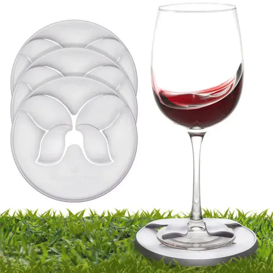 Wine Glass Slipper Set - PoshaBella