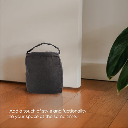 497 - Decorative Fabric Weighted Door Stopper for home and office - PoshaBella