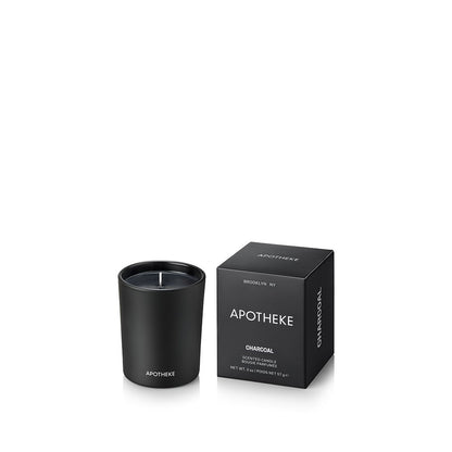 Charcoal Votive Candle - PoshaBella