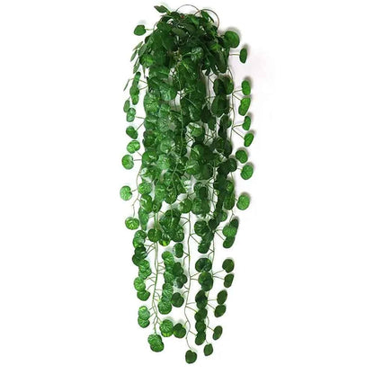 Artificial Hanging Vine Plant in Pot for Home Decor