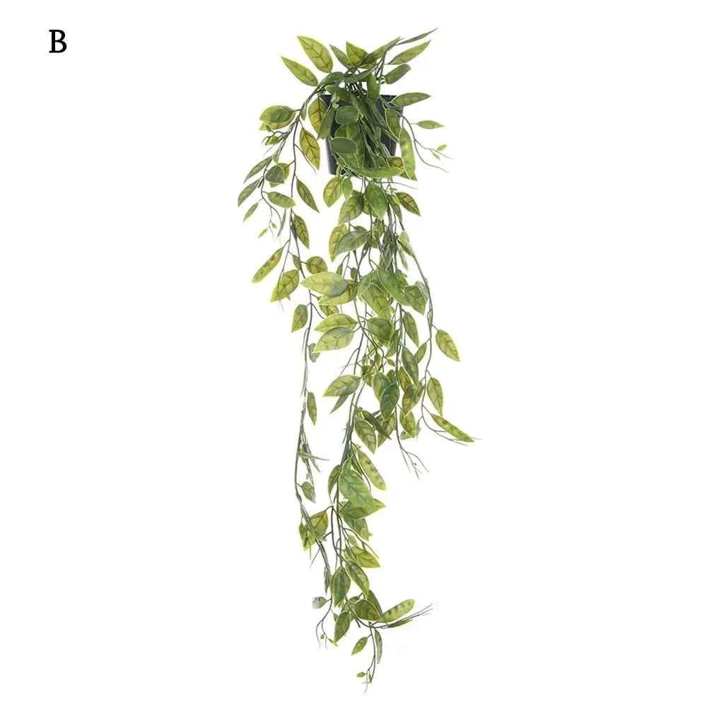 Artificial Hanging Vine Plant in Pot for Home Decor