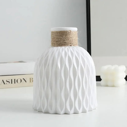 Vase - Decorative Ceramic White