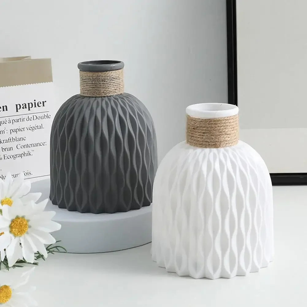 Vase - Decorative Ceramic White