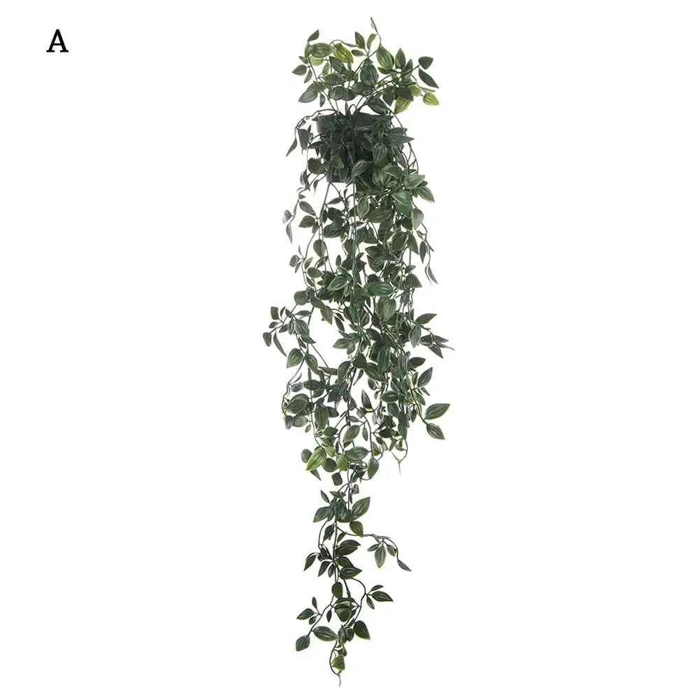 Artificial Hanging Vine Plant in Pot for Home Decor