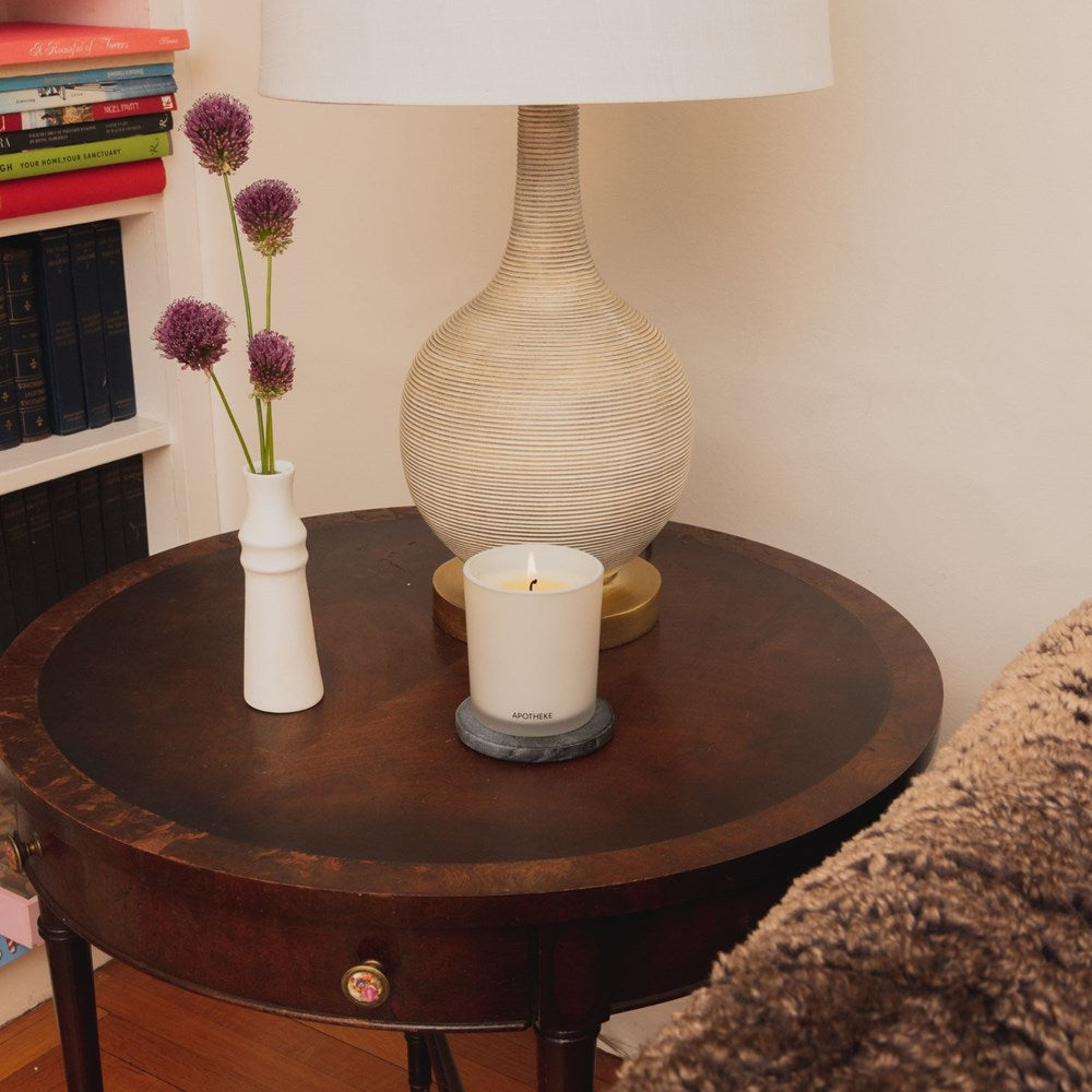 Santal Rock Rose Classic Candle - PoshaBella